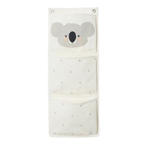 H&M canvas Koala wall organizer